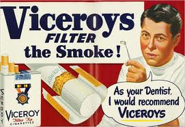1950s cigarette ad